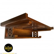 Bàn thờ treo tường hiện đại K014 màu hạt dẻ Bàn thờ treo tường hiện đại K014 màu hạt dẻ