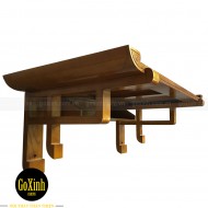 Bàn thờ treo tường Hiện Đại K09 màu hạt rẻ Bàn thờ treo tường Hiện Đại K09 màu hạt rẻ