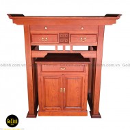 Bàn Thờ chung cư K11 màu Hương 1m27 Bàn Thờ chung cư K11 màu Hương 1m27