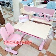Bàn Học Sinh Chống Gù GXF05 Màu Hồng Bàn Học Sinh Chống Gù GXF05 Màu Hồng