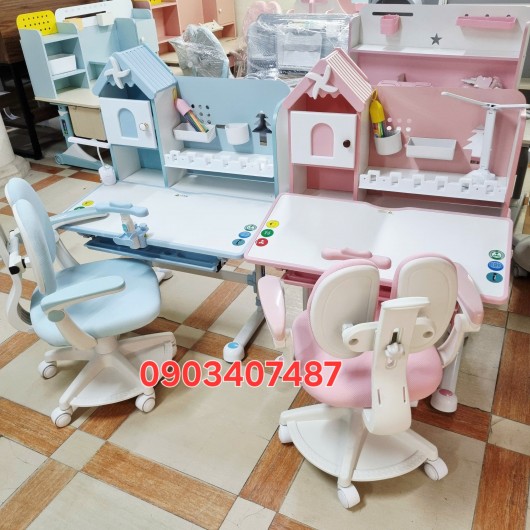 Bàn Học Sinh Chống Gù F10 Dài 80cm 