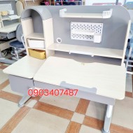 Bàn Học Sinh Chống Gù S06 Màu Ghi Xám Dài 1m2 Bàn Học Sinh Chống Gù S06 Màu Ghi Xám Dài 1m2