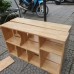 Giá sách treo tường gỗ tự nhiên 1m