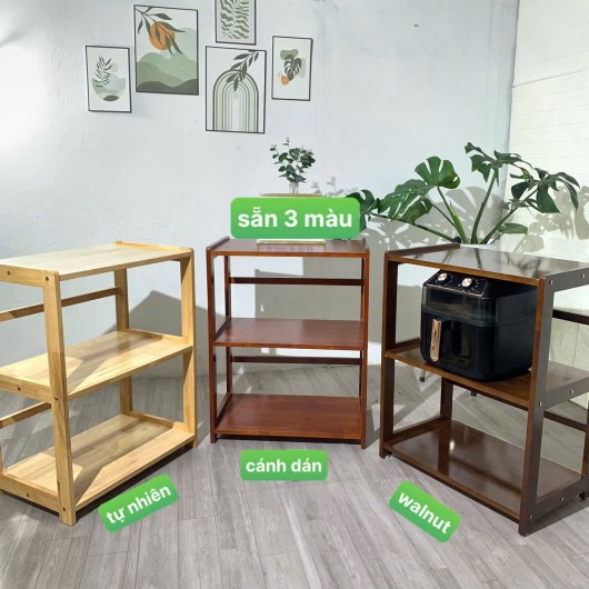 Kệ lò vi sóng 3 tầng cố định