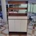 Tủ Giày + Giá Treo Quần Áo Màu Óc Chó Dài 1m