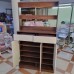Tủ Giày + Giá Treo Quần Áo Màu Óc Chó Dài 1m