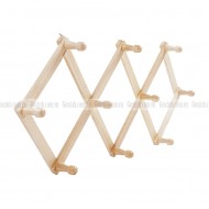 Móc treo quần áo tai gỗ tròn Móc treo quần áo tai gỗ tròn