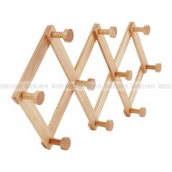 Móc treo quần áo tai gỗ vuông Móc treo quần áo tai gỗ vuông