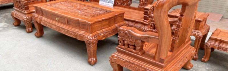 [Mách bạn] cách chọn bàn ghế gỗ hương đẹp và sang trọng