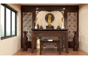 [Kinh nghiệm] Chọn kích thước án gian thờ chuẩn theo phong thủy